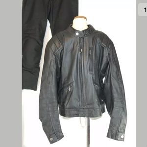 💰SOLD💰BMW black motorcycle jacket & airflow pants Sz 44